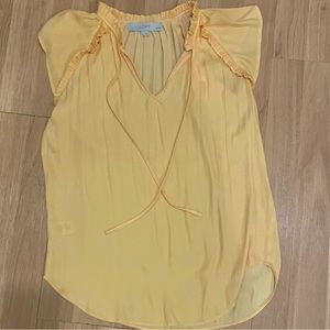 Yellow LOFT top